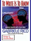 To Write Is To Know@